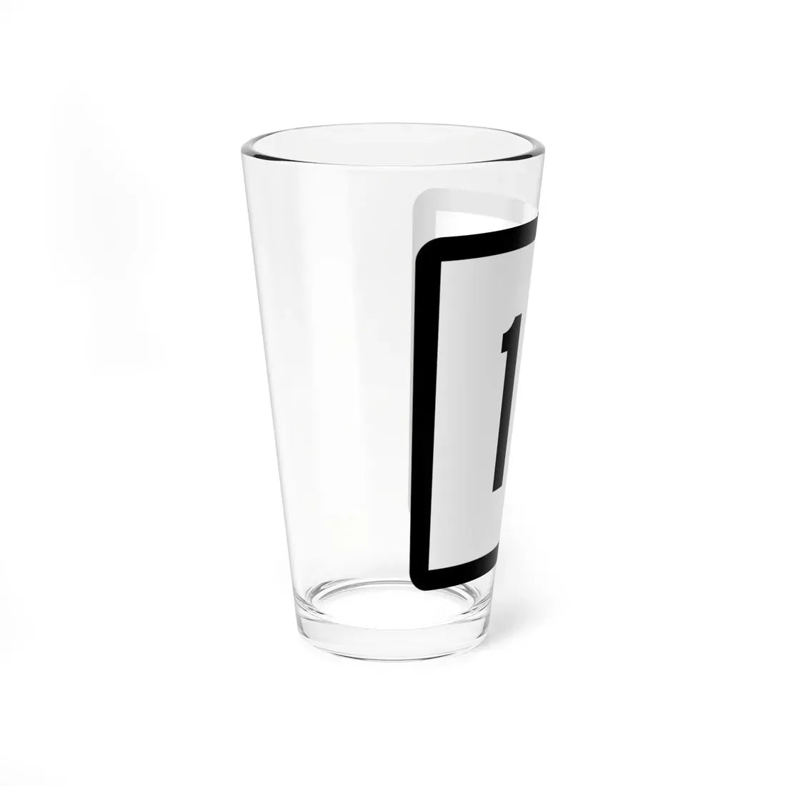 Connecticut Highway 15 (Connecticut) (Road Sign) Pint Glass 16oz - Go Mug Yourself