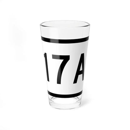 Connecticut Highway 17A wide (Connecticut) (Road Sign) Pint Glass 16oz 16oz - Go Mug Yourself