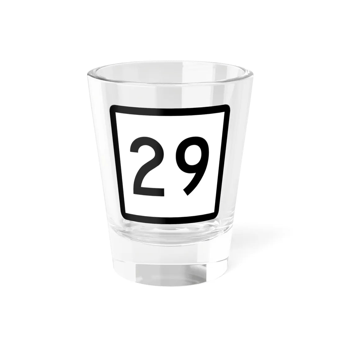 Connecticut Highway 29 (Connecticut) (Road Sign) Shot Glass 1.5oz 1.5oz - Go Mug Yourself
