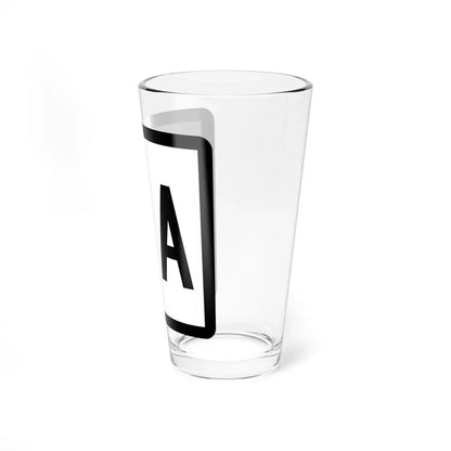 Connecticut Highway 31A (Connecticut) (Road Sign) Pint Glass 16oz - Go Mug Yourself