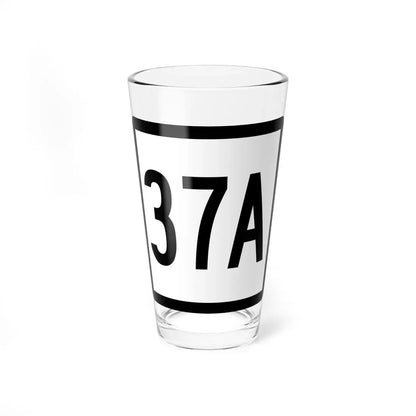 Connecticut Highway 37A (Connecticut) (Road Sign) Pint Glass 16oz 16oz - Go Mug Yourself