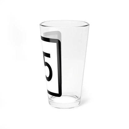 Connecticut Highway 65 (Connecticut) (Road Sign) Pint Glass 16oz - Go Mug Yourself
