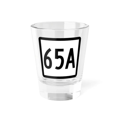 Connecticut Highway 65A (Connecticut) (Road Sign) Shot Glass 1.5oz 1.5oz - Go Mug Yourself