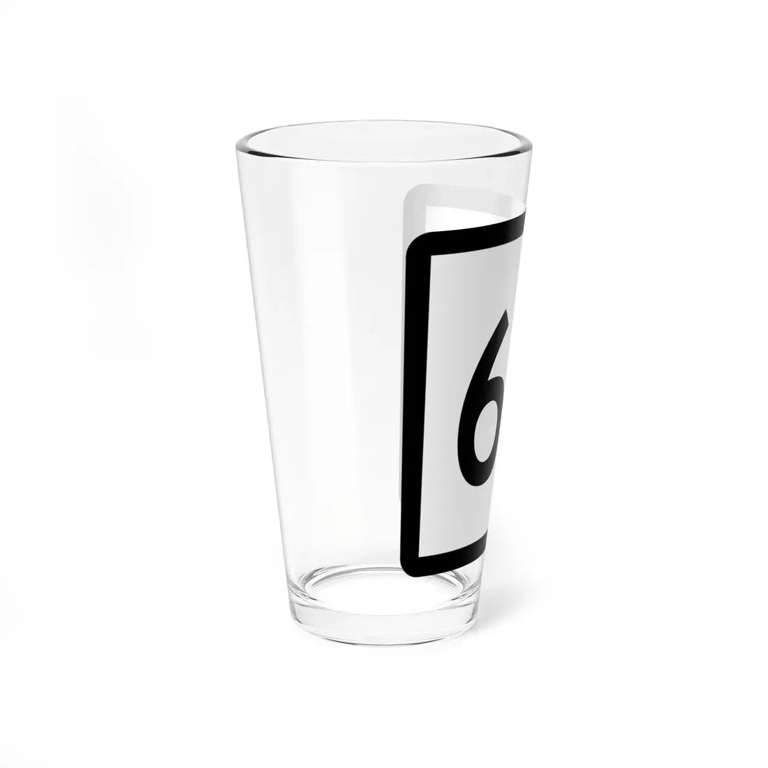 Connecticut Highway 66 (Connecticut) (Road Sign) Pint Glass 16oz - Go Mug Yourself