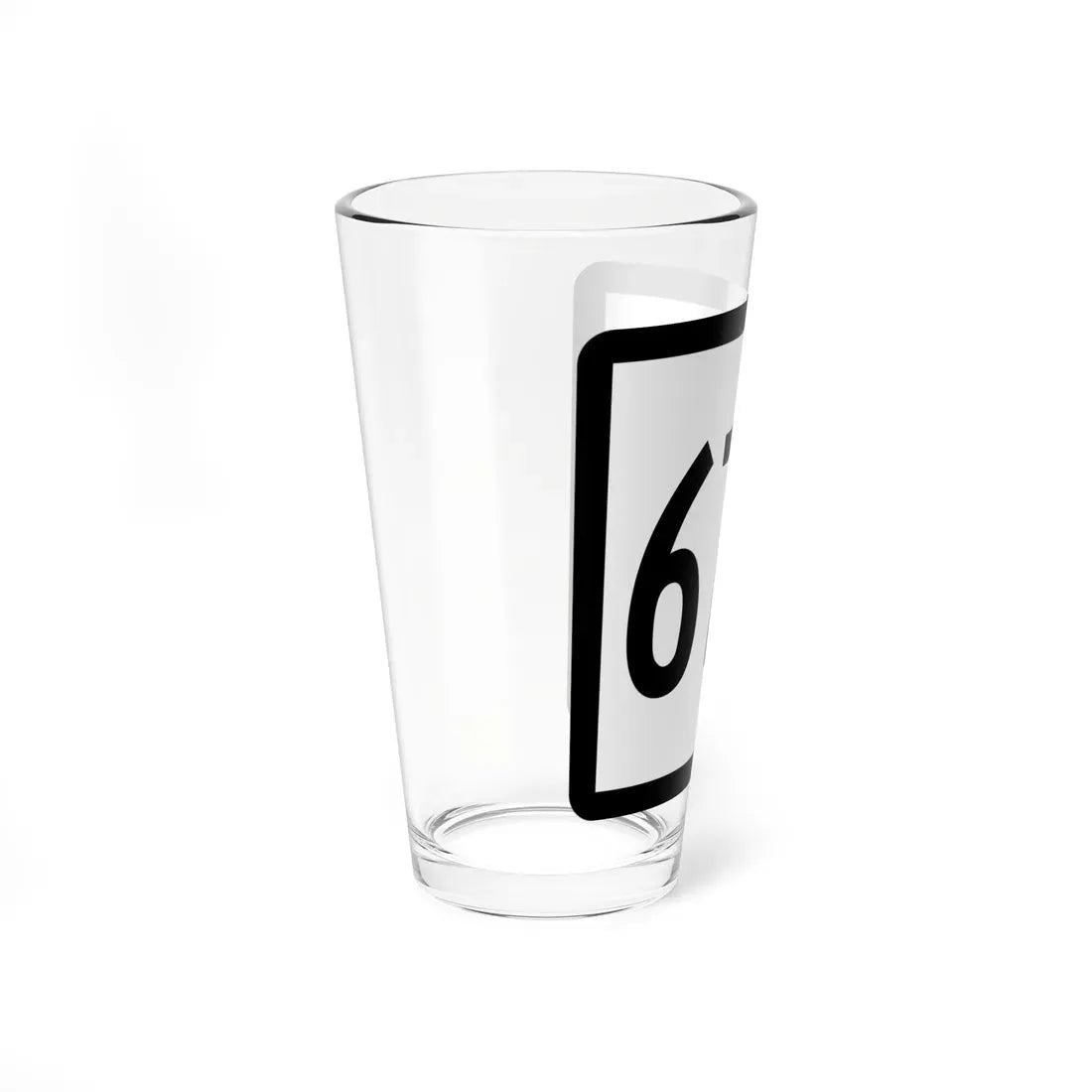 Connecticut Highway 67A (Connecticut) (Road Sign) Pint Glass 16oz - Go Mug Yourself