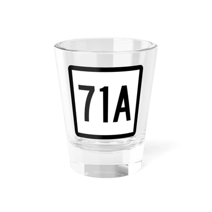 Connecticut Highway 71A (Connecticut) (Road Sign) Shot Glass 1.5oz 1.5oz - Go Mug Yourself