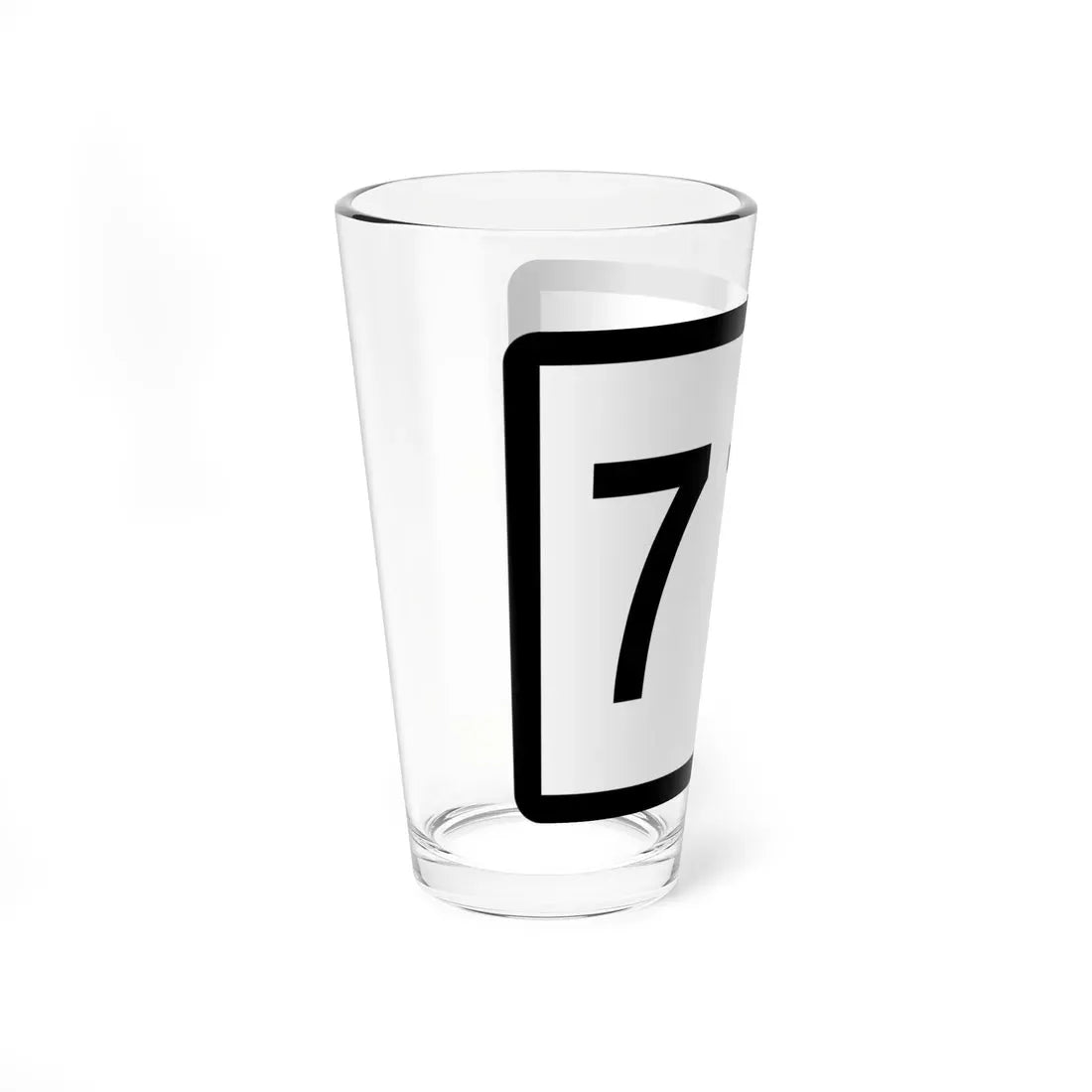 Connecticut Highway 71A wide (Connecticut) (Road Sign) Pint Glass 16oz - Go Mug Yourself