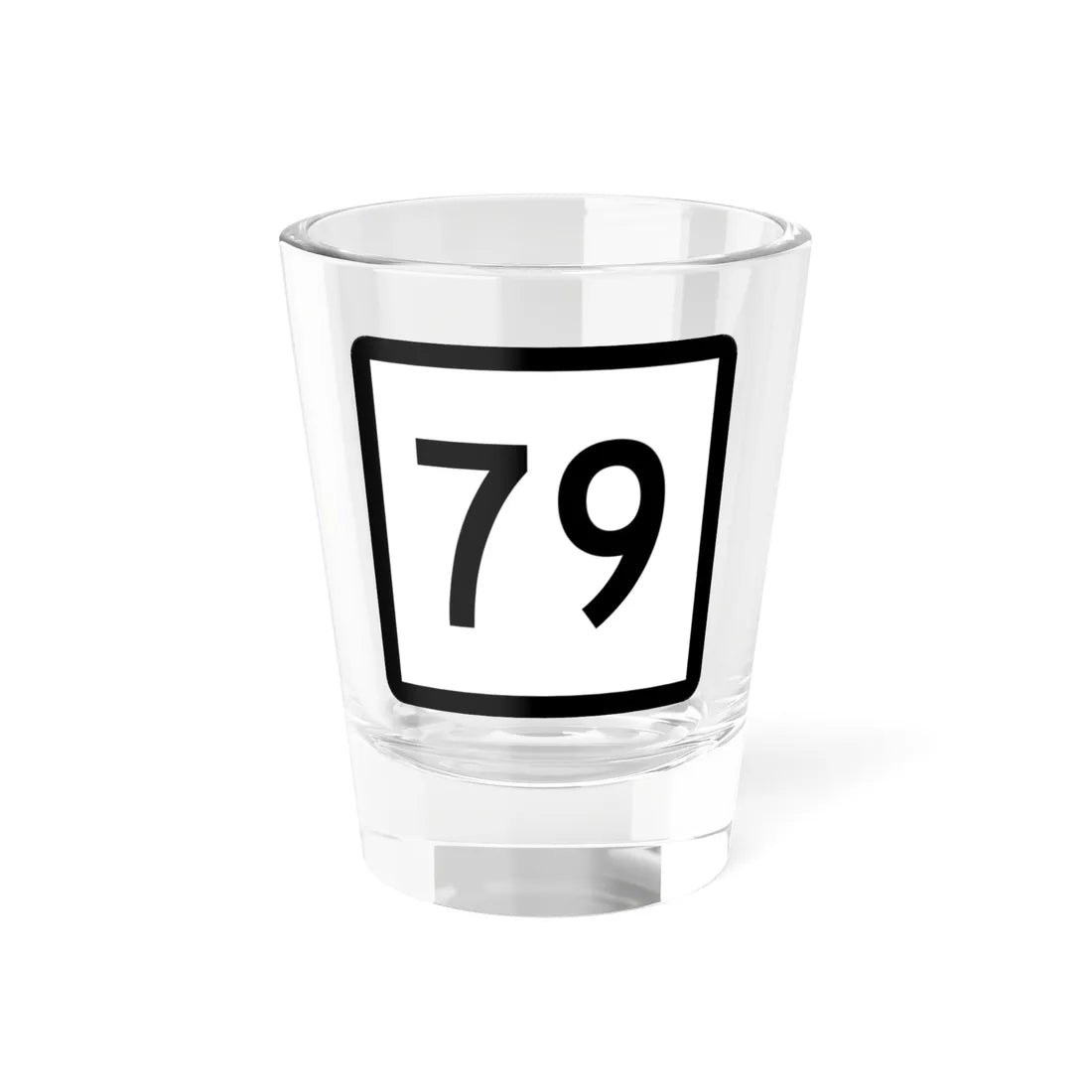 Connecticut Highway 79 (Connecticut) (Road Sign) Shot Glass 1.5oz 1.5oz - Go Mug Yourself