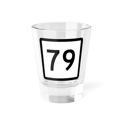 Connecticut Highway 79 (Connecticut) (Road Sign) Shot Glass 1.5oz 1.5oz - Go Mug Yourself