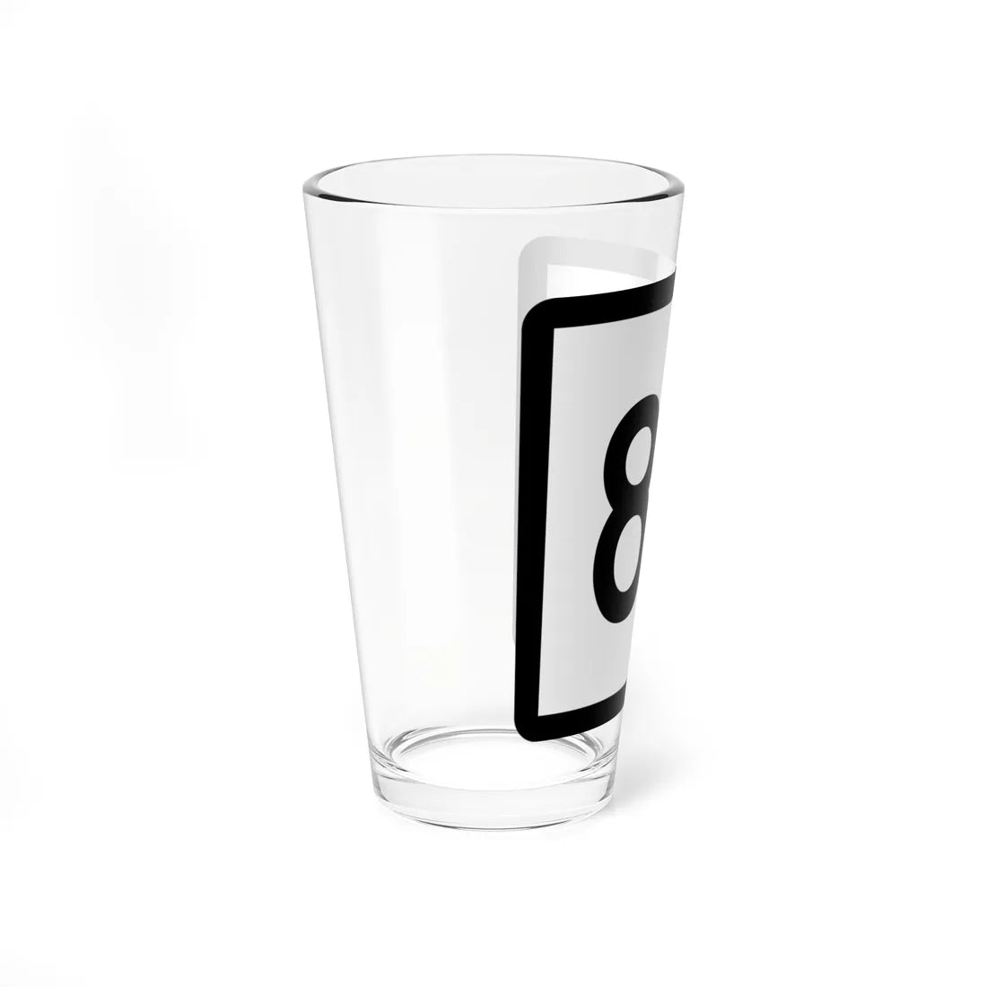 Connecticut Highway 83 (Connecticut) (Road Sign) Pint Glass 16oz - Go Mug Yourself