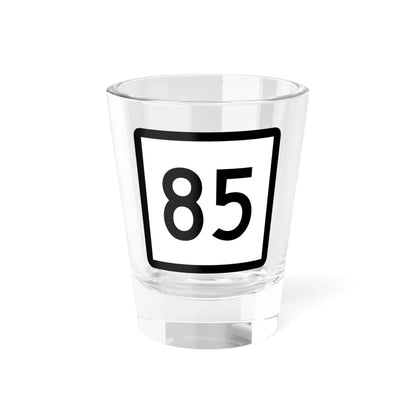 Connecticut Highway 85 (Connecticut) (Road Sign) Shot Glass 1.5oz 1.5oz - Go Mug Yourself