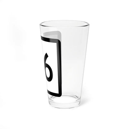 Connecticut Highway 86 (Connecticut) (Road Sign) Pint Glass 16oz - Go Mug Yourself