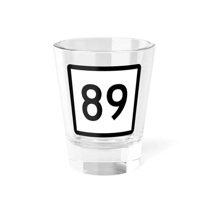 Connecticut Highway 89 (Connecticut) (Road Sign) Shot Glass 1.5oz 1.5oz - Go Mug Yourself
