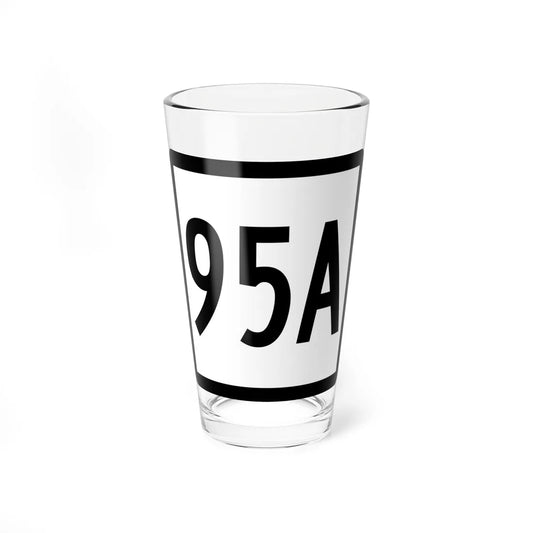 Connecticut Highway 95A (Connecticut) (Road Sign) Pint Glass 16oz 16oz - Go Mug Yourself