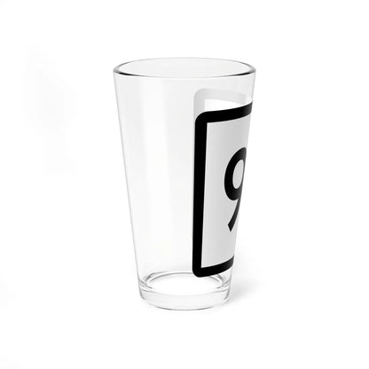 Connecticut Highway 97 (Connecticut) (Road Sign) Pint Glass 16oz - Go Mug Yourself