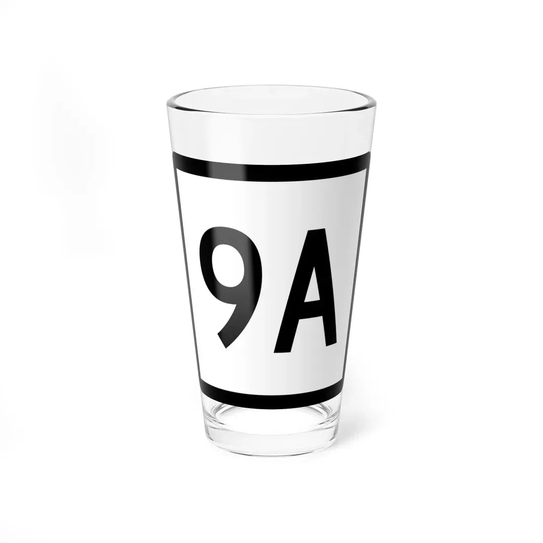 Connecticut Highway 9A (Connecticut) (Road Sign) Pint Glass 16oz 16oz - Go Mug Yourself