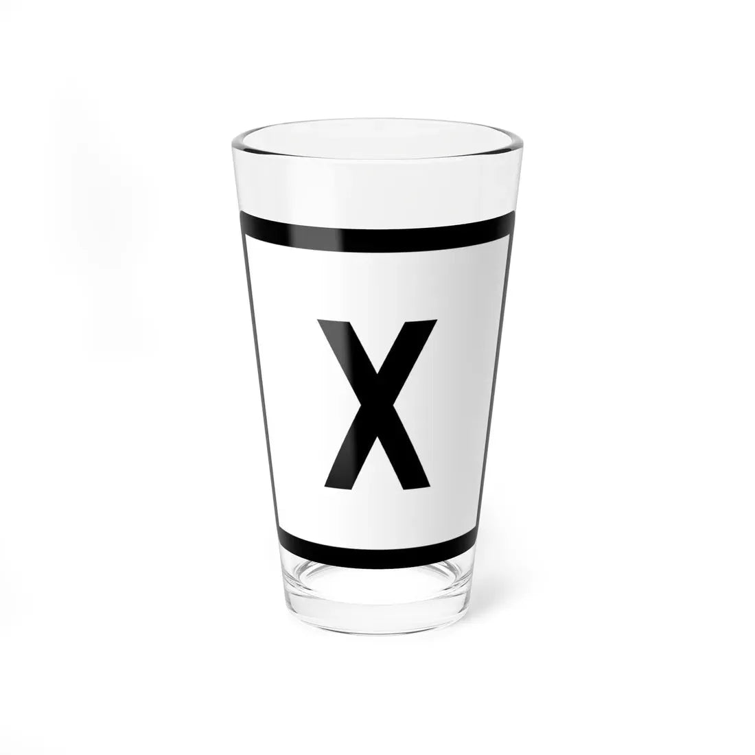 Connecticut Highway x (Connecticut) (Road Sign) Pint Glass 16oz 16oz - Go Mug Yourself