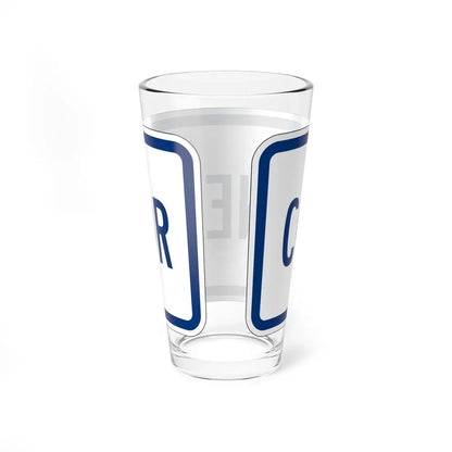 Connector plate South Carolina (South Carolina) (Road Sign) Pint Glass 16oz - Go Mug Yourself