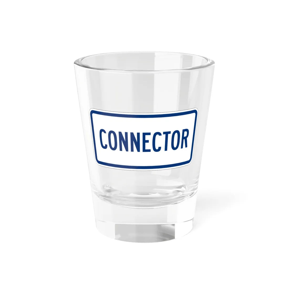 Connector plate South Carolina (South Carolina) (Road Sign) Shot Glass 1.5oz 1.5oz - Go Mug Yourself
