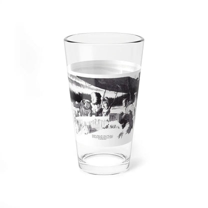 Connie Morgan in the Arctic, The American Boy, February 1936 - Pint Glass 16oz-Go Mug Yourself