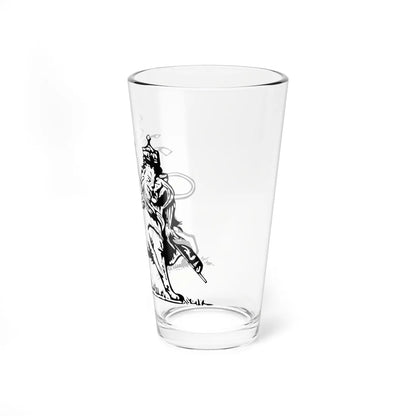Conquering Lion of the Tribe of Judah (Ethiopia) (Coat of Arms) Pint Glass 16oz - Go Mug Yourself