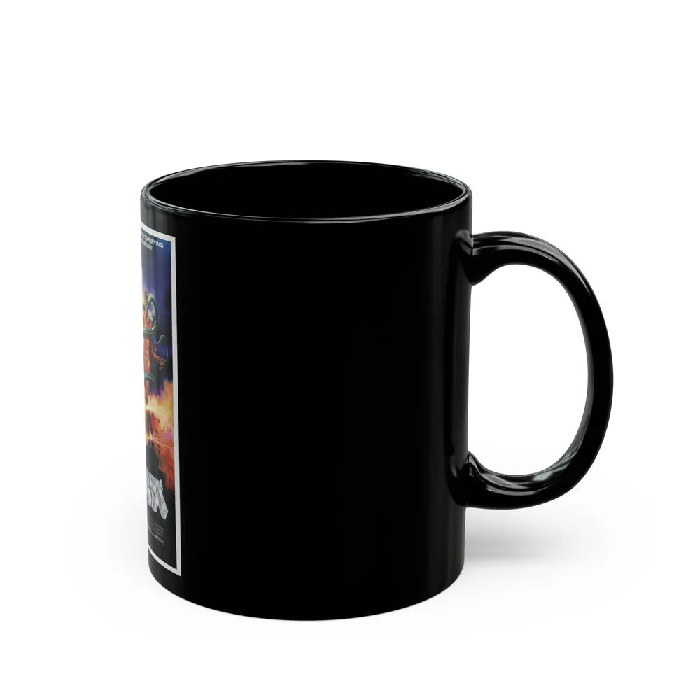 CONQUEST 1983 Movie Poster - Black Coffee Mug-Go Mug Yourself