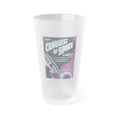 CONQUEST OF SPACE (2) 1955 Movie Poster - Frosted Pint Glass 16oz 16oz Frosted - Go Mug Yourself