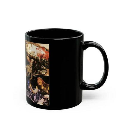 CONQUEST (VHS COVER) - Black Coffee Mug - Go Mug Yourself