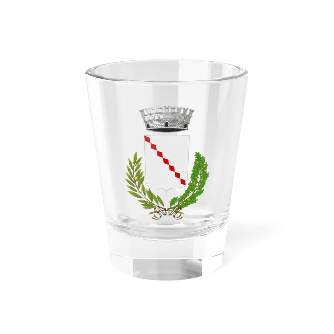 Conselve-Stemma (Italy) (Coat of Arms) Shot Glass 1.5oz 1.5oz - Go Mug Yourself