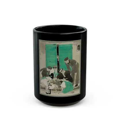 Consolation, Collier's magazine illustration - Black Coffee Mug 15oz - Go Mug Yourself