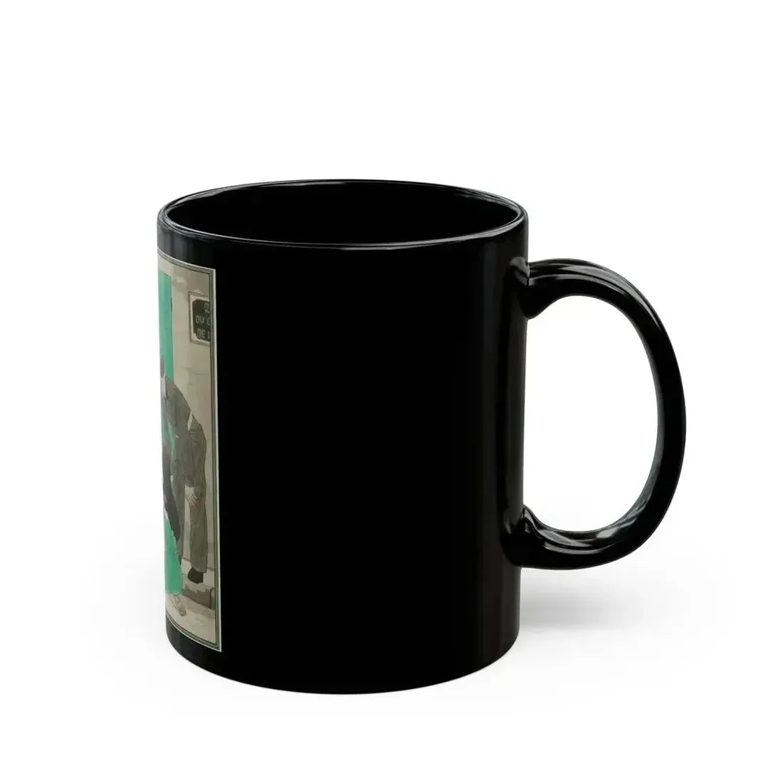 Consolation, Collier's magazine illustration - Black Coffee Mug - Go Mug Yourself