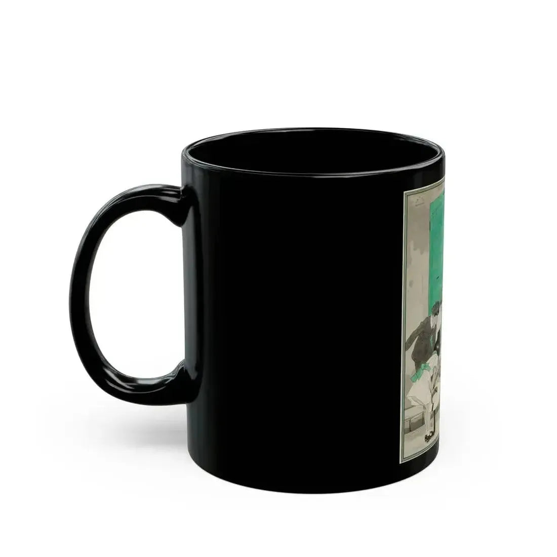 Consolation, Collier's magazine illustration - Black Coffee Mug - Go Mug Yourself