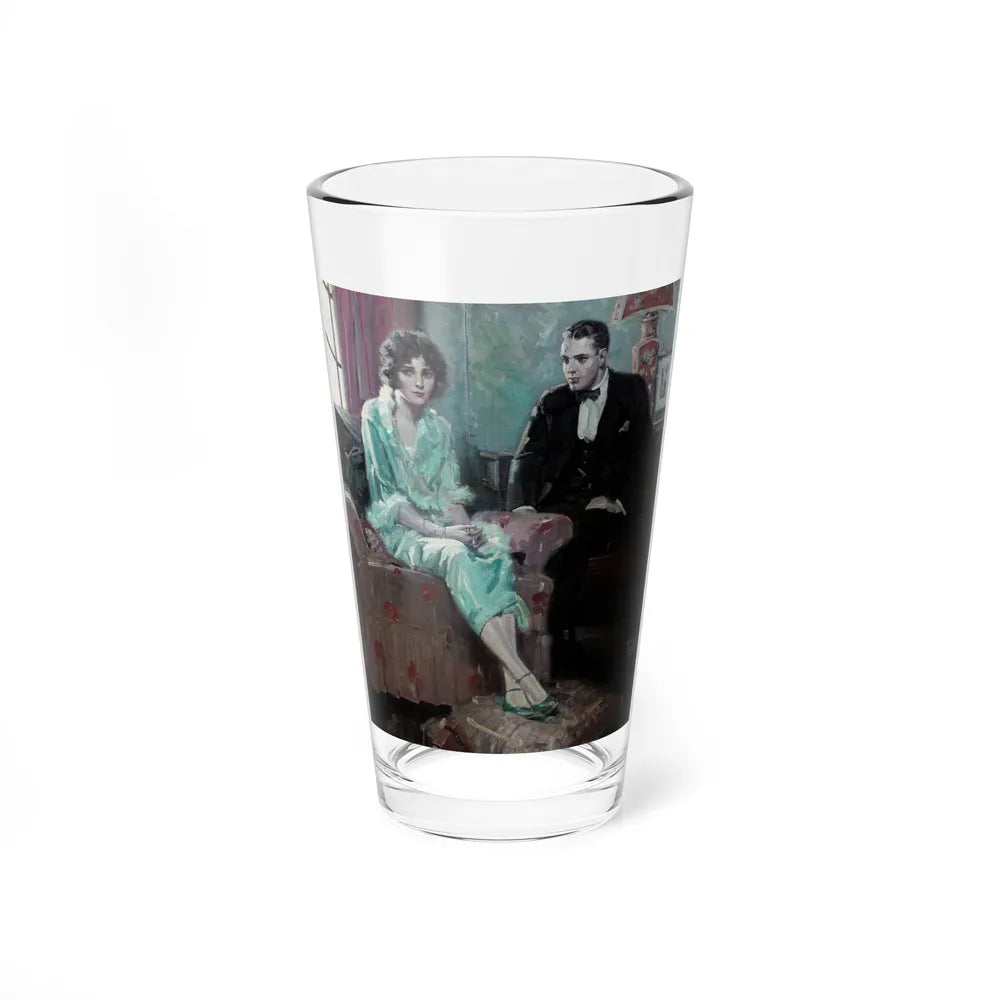 Consoling the Girl, 1925 - Pint Glass 16oz-16oz-Go Mug Yourself