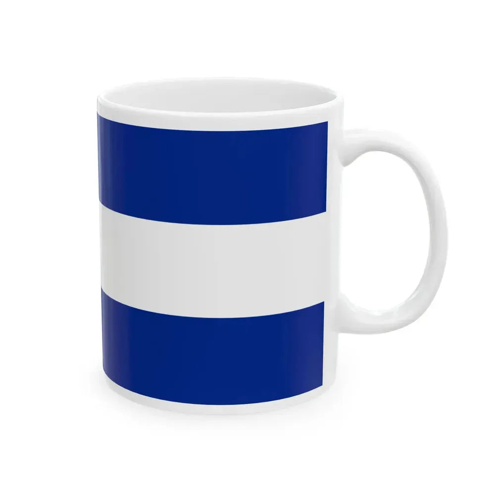 Conspiracy of La Mina de la Rosa Cuban Flag red 8 star variant (Cuba) White Coffee Mug - Go Mug Yourself