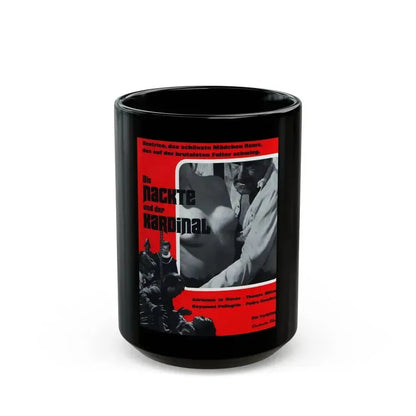 CONSPIRACY OF TORTURE 1969 Movie Poster - Black Coffee Mug 15oz - Go Mug Yourself