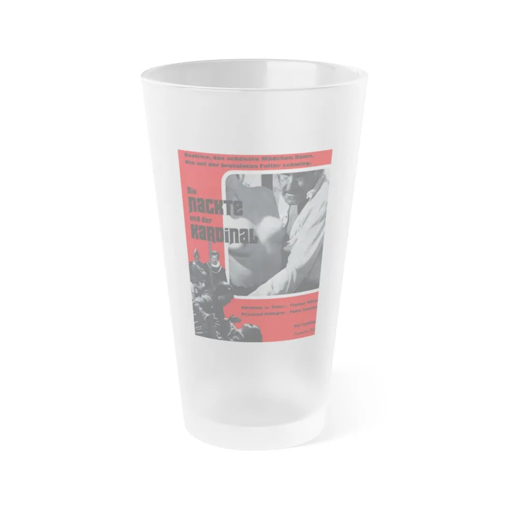 CONSPIRACY OF TORTURE 1969 Movie Poster - Frosted Pint Glass 16oz-16oz-Frosted-Go Mug Yourself