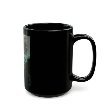 Conspiracy, Treasure Island interior illustration - Black Coffee Mug - Go Mug Yourself
