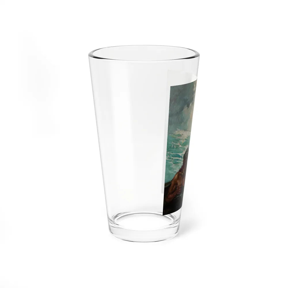 Conspiracy, Treasure Island interior illustration - Pint Glass 16oz-Go Mug Yourself