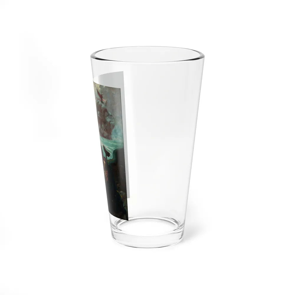 Conspiracy, Treasure Island interior illustration - Pint Glass 16oz-Go Mug Yourself