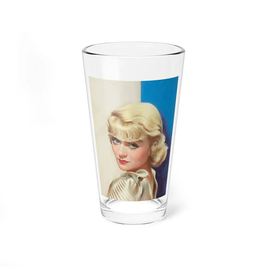 Constance Bennett, Silver Screen cover, April 1934 - Pint Glass 16oz-16oz-Go Mug Yourself