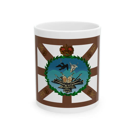 Constantine Ypsilantis banner (Oman) White Coffee Mug 11oz - Go Mug Yourself