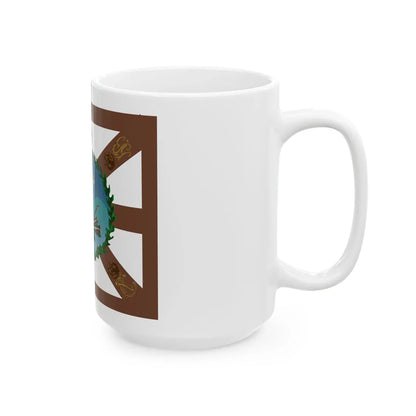 Constantine Ypsilantis banner (Oman) White Coffee Mug - Go Mug Yourself