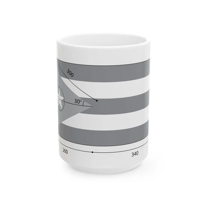 Construction du drapeau cubain (Cuba) White Coffee Mug 15oz - Go Mug Yourself