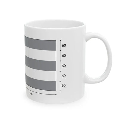 Construction du drapeau cubain (Cuba) White Coffee Mug - Go Mug Yourself