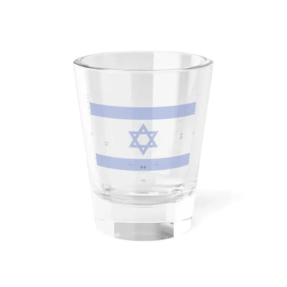 Construction sheet of Flag of Israel Equilateral Magen David (Israel) Shot Glass 1.5oz 1.5oz - Go Mug Yourself