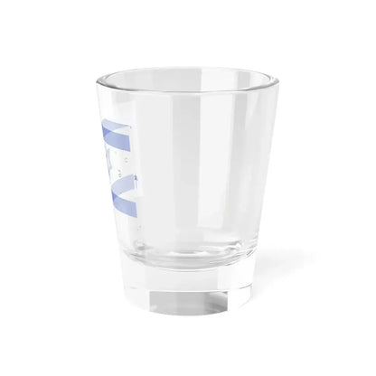 Construction sheet of Flag of Israel Equilateral Magen David (Israel) Shot Glass 1.5oz - Go Mug Yourself