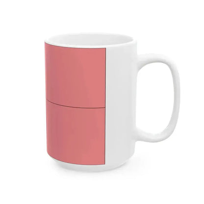 Construction sheet of Flag of the Peoples Republic of China (China) White Coffee Mug - Go Mug Yourself
