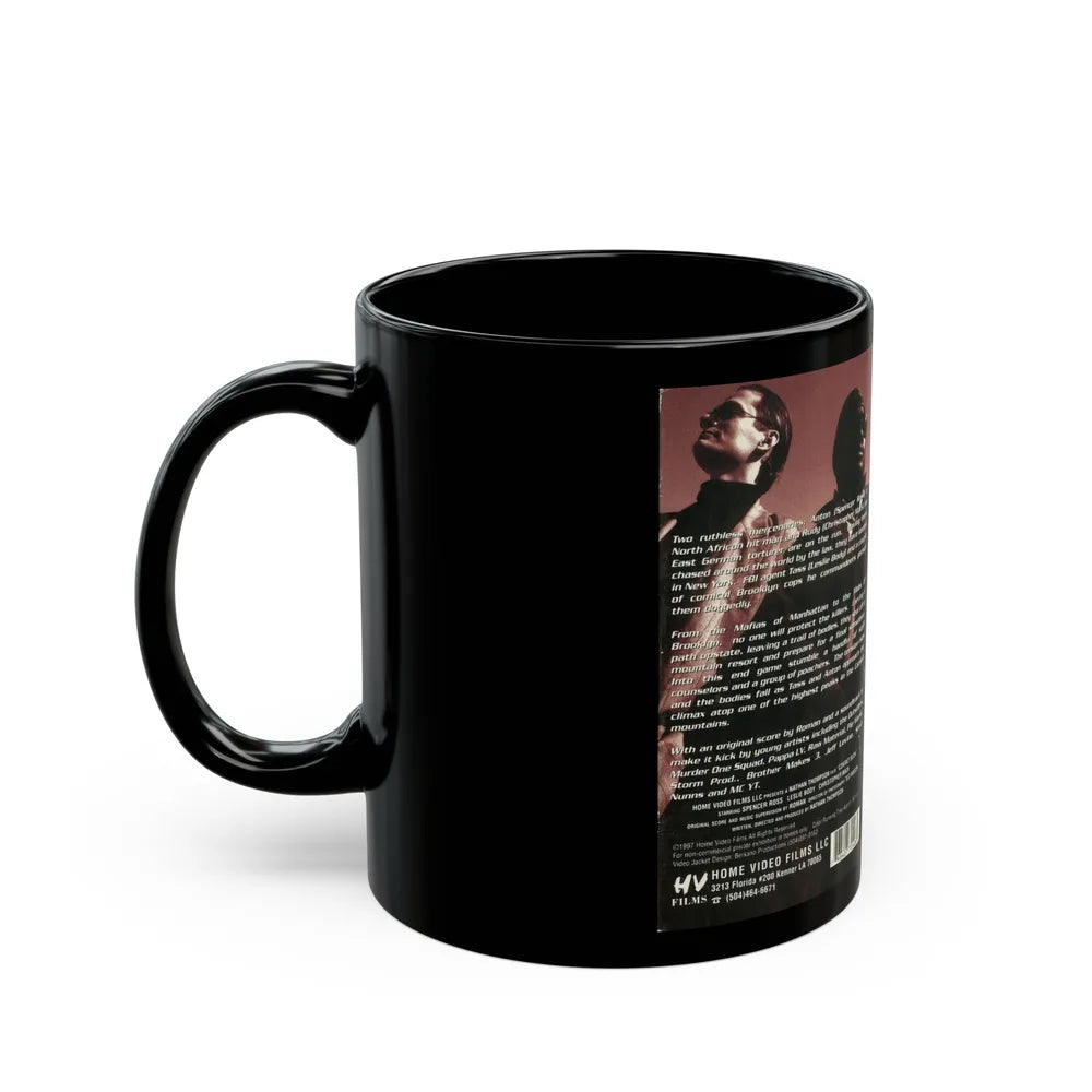 CONTACT BLOW (VHS COVER) - Black Coffee Mug-Go Mug Yourself