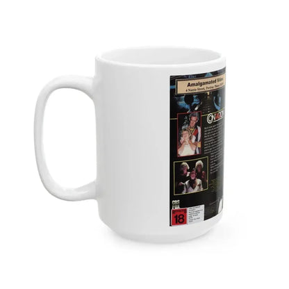 CONTAGION AMALGAMATED VIDEO (VHS COVER) - White Coffee Mug - Go Mug Yourself