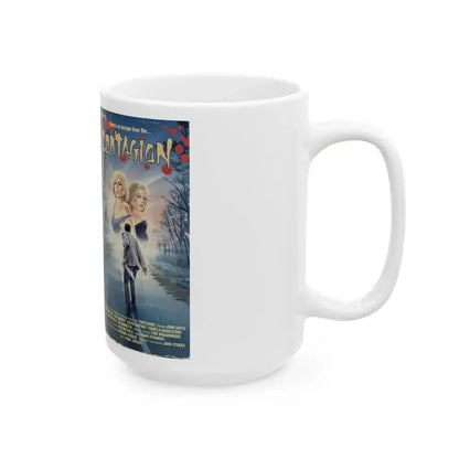 CONTAGION (VHS COVER) - White Coffee Mug - Go Mug Yourself
